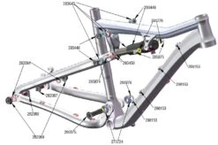 Trek Roscue 2009, 272452(Nr.1), 6903 Industrie Lager, -Rad Teile Verkaufe 56352 0
