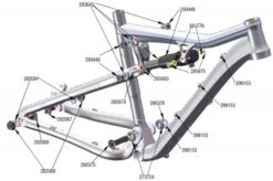Trek Roscue 2009, 285874 (Nr.9), Schraube/Bolzen, M8x1 AL