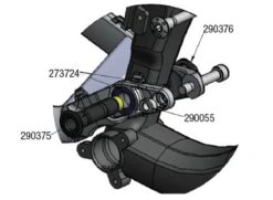 Trek Scratch 2010-2011, 290055, Mutter, M10x1.0, -Rad Teile Verkaufe 56393 0