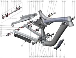 Trek Session Alu 2012, 305083 (Nr.7), Industrie Lager, MR1728L -Rad Teile Verkaufe 56494 0