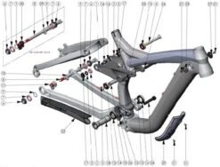 Trek Session Alu 2012, 298913 (Nr.17), Mutter, M10x1.0,