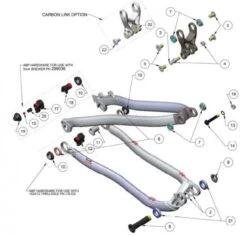 Trek Superfly 100 2012, 293450, Mutter, M14X1