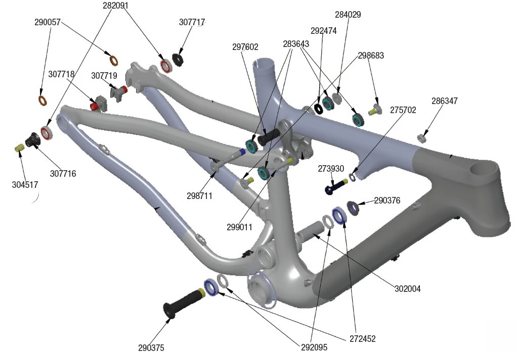 Trek Superfly 2010-2011, 298683, Schraube/Bolzen, M8x1.25x35mm 9 5 Trek Superfly 2010-2011, 298683, Schraube/Bolzen, M8x1.25x35mm 9 – Bild 3