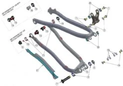 Trek Rumblefish 2012, 293450 (Nr.2), Mutter Insert, M14X1 Extern