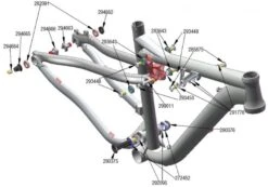 Trek Rumblefish 2010, 293450, Mutter, M14X1