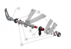 Trek Superfly 100 Carbon 2013/14, 301803 (Nr.20), Mutter, ABP M1