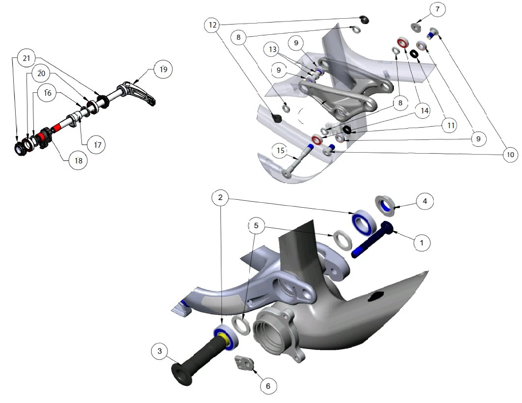Trek Fuel EX Carbon 2013, 305083 (Nr.20), Lager MR17286 LLU MAX 5 Trek Fuel EX Carbon 2013, 305083 (Nr.20), Lager MR17286 LLU MAX – Bild 3