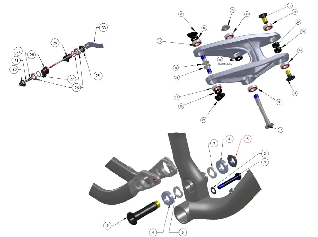 Trek Fuel EX 5/6/7 2013, 292095 (Nr.3), Dichtungsring, I.D. 17. 4 Trek Fuel EX 5/6/7 2013, 292095 (Nr.3), Dichtungsring, I.D. 17. – Bild 2