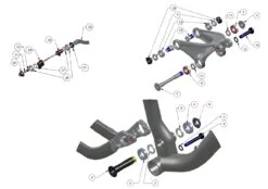 Trek Fuel EX 4 2013, 282876 (Nr.1), Schraube/Bolzen, M8x1.2 7 Trek Fuel EX 4 2013, 282876 (Nr.1), Schraube/Bolzen, M8x1.2 -Rad Teile Verkaufe 66200 0