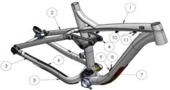 Trek Fuel EX 7,8 Und 9 27,5" 2015 Cable Stop Nr.8/9 -Rad Teile Verkaufe Bild11jnrTtwg2vpmt