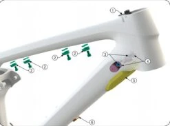 Trek Remedy Alu 2019, Nr.3, 532763, Zugführungsbefestigung Flachkopf -Rad Teile Verkaufe Bild11xeQAToLZPRDD 1