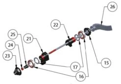 Trek Remedy 27,5 2014, Nr.21, 304639,ABP Schaltauge -Rad Teile Verkaufe Bild1B7DlrWN0FiDDk
