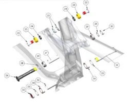 Trek Rail Carbon 2020/2021, Nr.23, 529224, 6800V MAX Replacement Rear Suspension Bearing -Rad Teile Verkaufe Bild1NVhcAzSmjsYdR