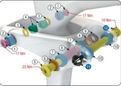Trek Remedy Alu 2019, Nr.1, 529220, Rocker Pivot Bolt M10 X 1 -Rad Teile Verkaufe Bild1OKVN0pG2rs6F9