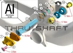 Trek Fuel EX Aluminium 2017-2019, Nr.10 , 561881, Rocker Pivot Bolt M10 X 16mm -Rad Teile Verkaufe Bild1PlD4JRVDNEcgM