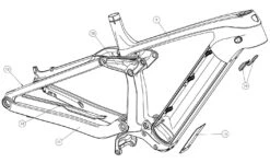 Trek Rail Carbon 2020/2021, Nr.10, Rocker Link, Black -Rad Teile Verkaufe Bild1tfXIoMpRB1YdE