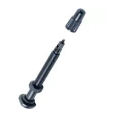 Bontrager Ventil Round Base Valve 50mm Metallic Charcoal