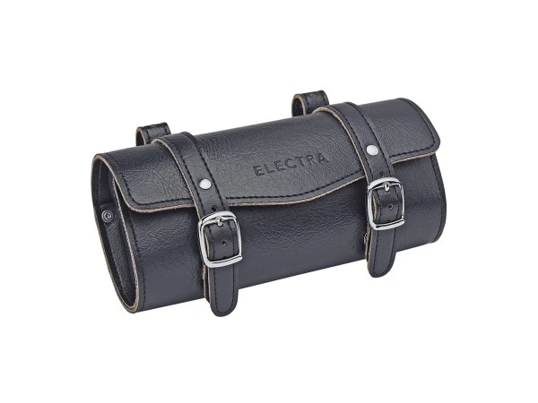 Electra Classic Faux Leather Tool Bag Black 3 Electra Classic Faux Leather Tool Bag Black