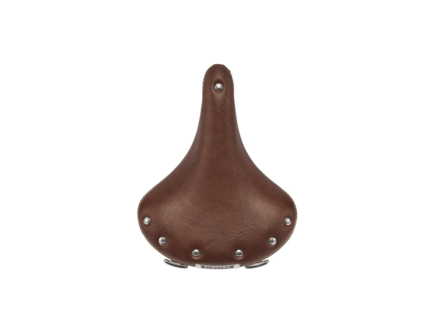 Electra Classic Faux Leather Bike Saddle Brown 5 Electra Classic Faux Leather Bike Saddle Brown – Bild 3